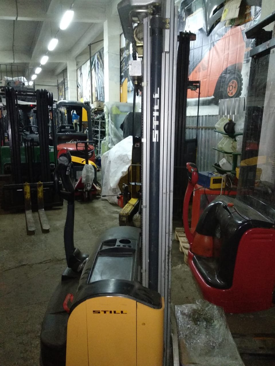 Штабелер бу STILL EGV16