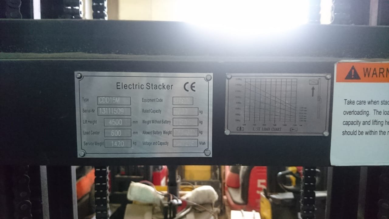 Штабелер самоходный бу