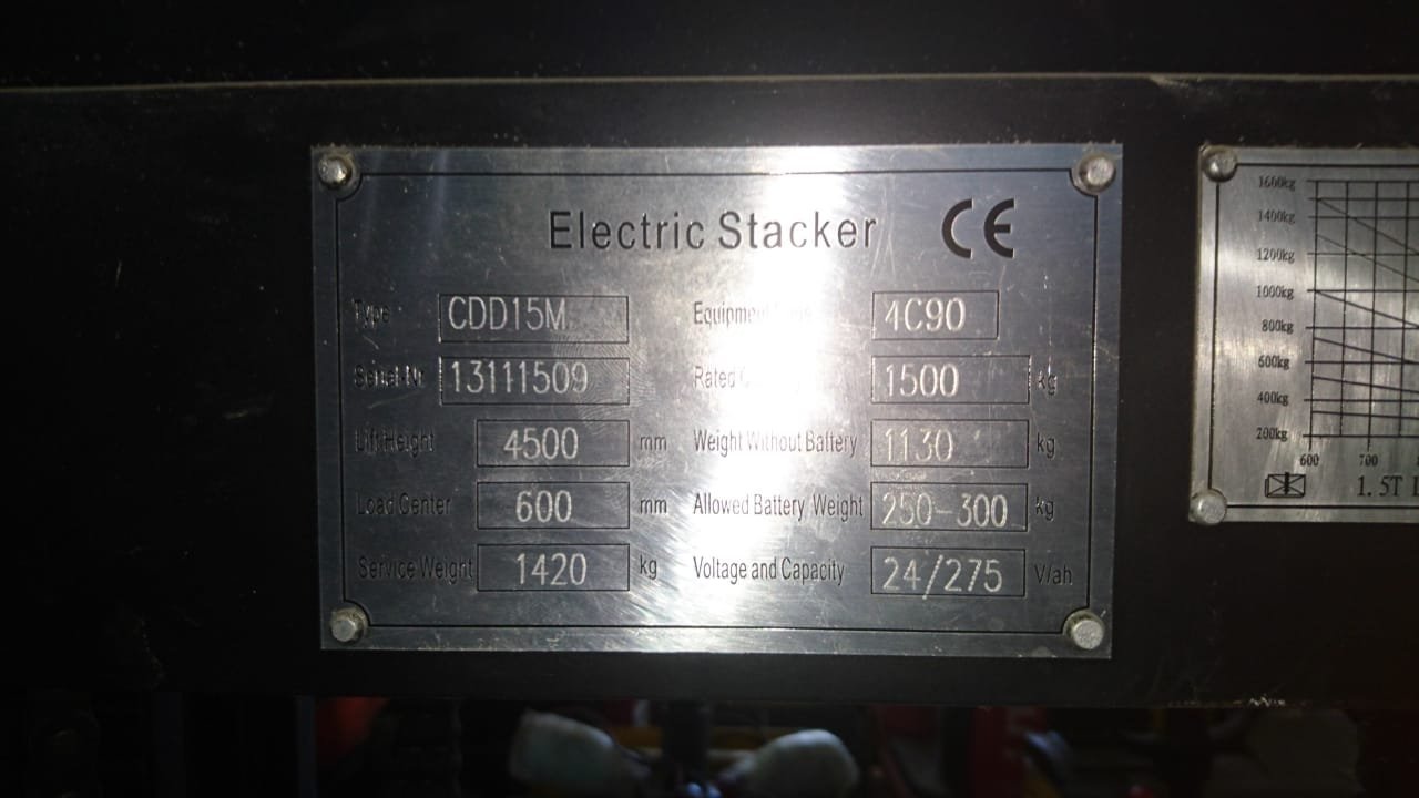 Штабелер самоходный бу